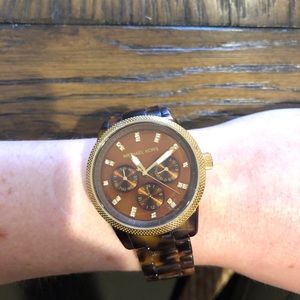Michael Kors Watch - Gold and Tortoise